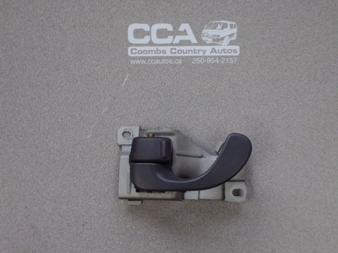 Left front door interior release handle (grey)